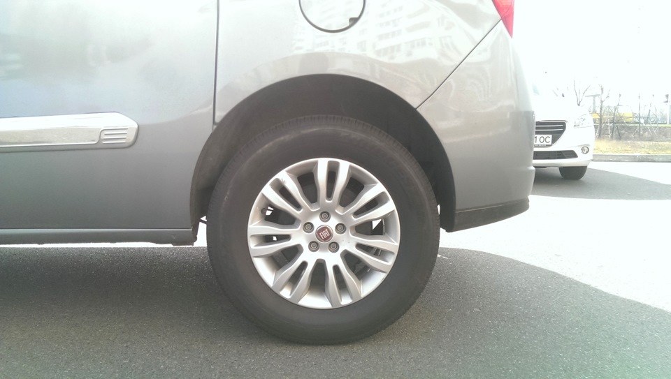 Затирает ли на Doblo Nuovo резина в размере 215/65/16 ? 2