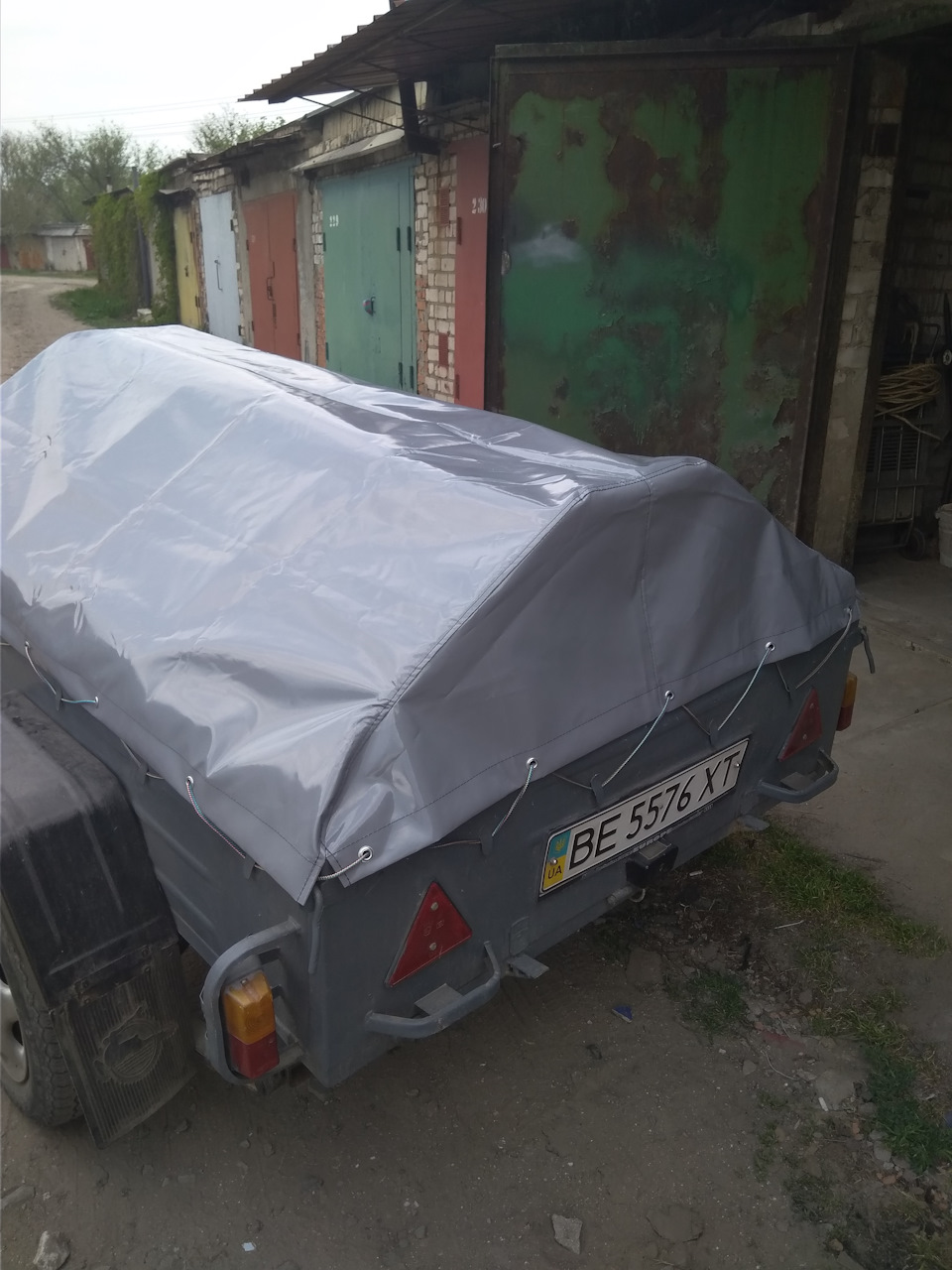 Тент на причіп Невелика обновочка 2