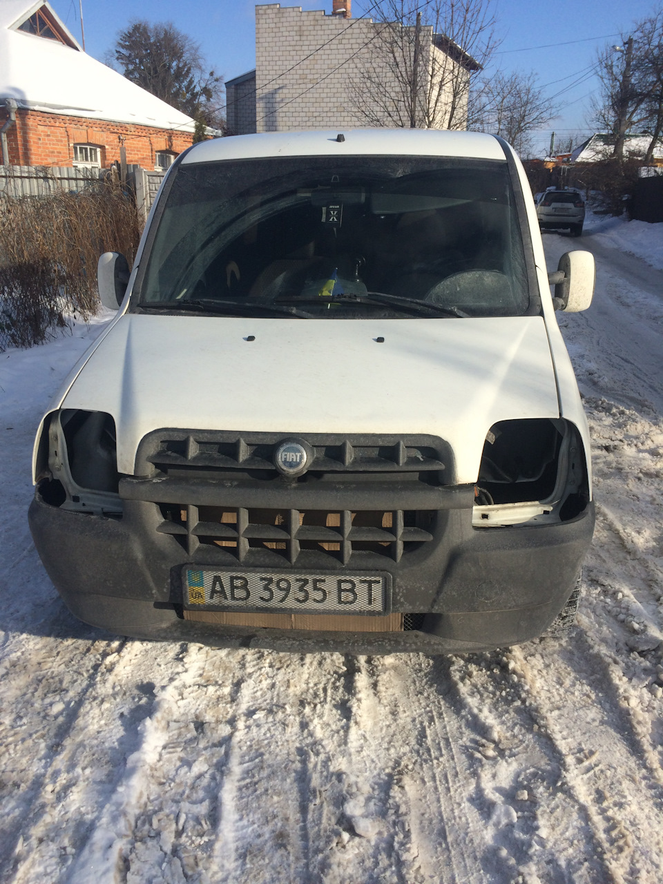 Ксенон/лінзи на Fiat Doblo Yoblo 2