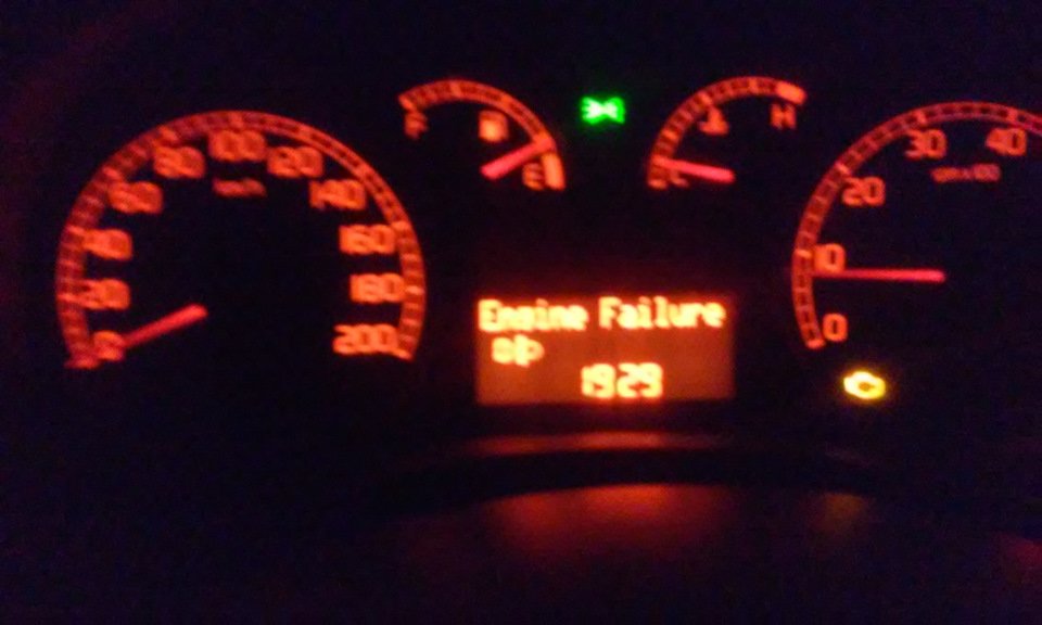 Проблема горить чек! (Engine Failure) 2