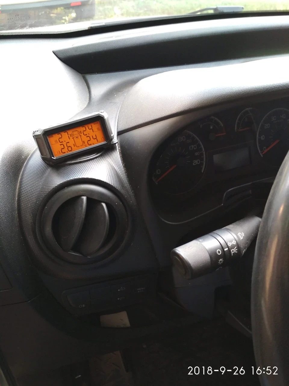 поставив TPMS