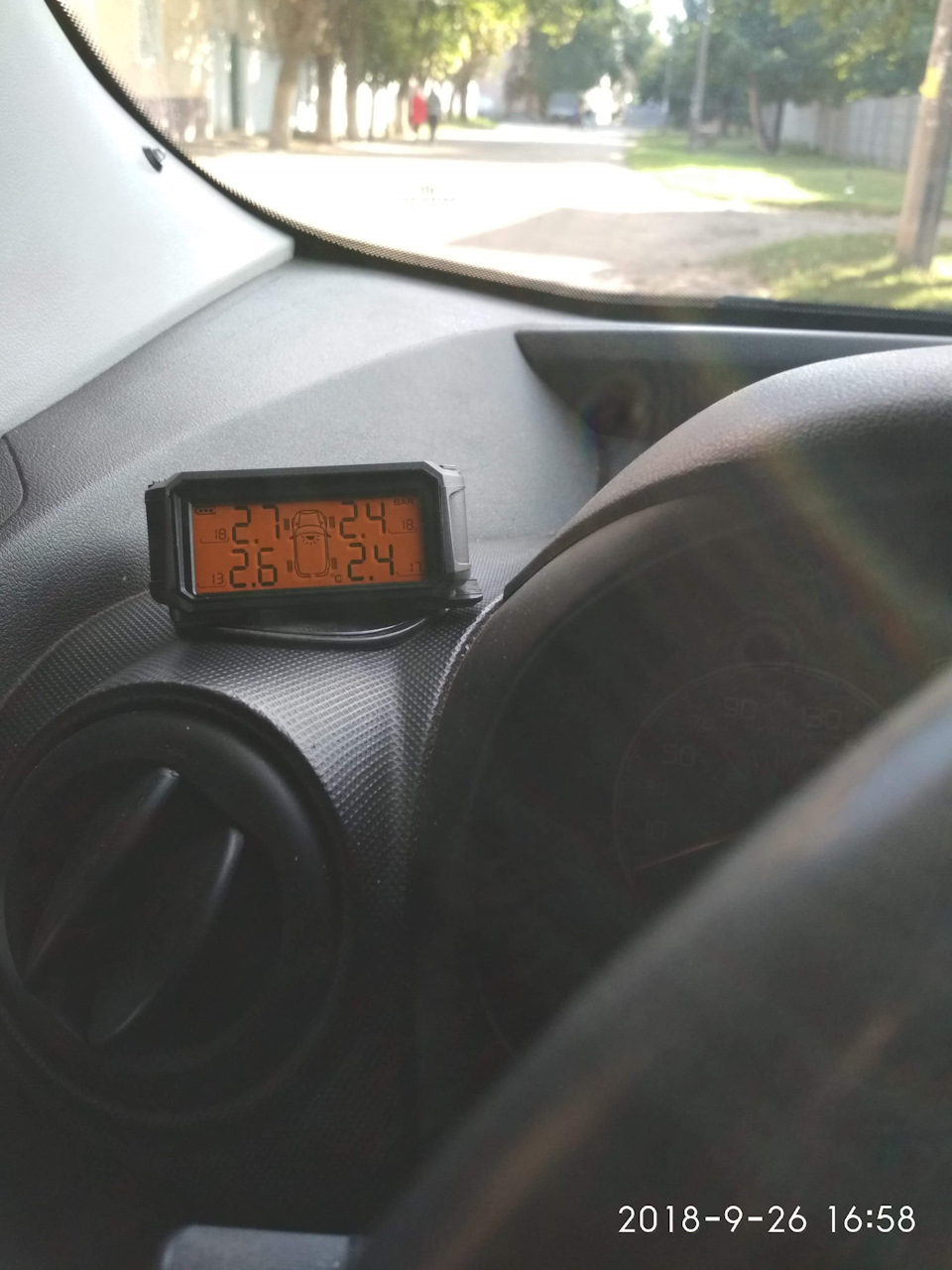 поставив TPMS 4