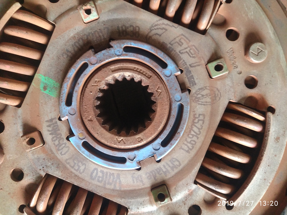 Заміна комплекту зчеплення FIAT 71753318 (Ricambi) 5