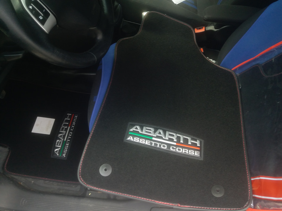 Килимки ABARTH оригінал 3