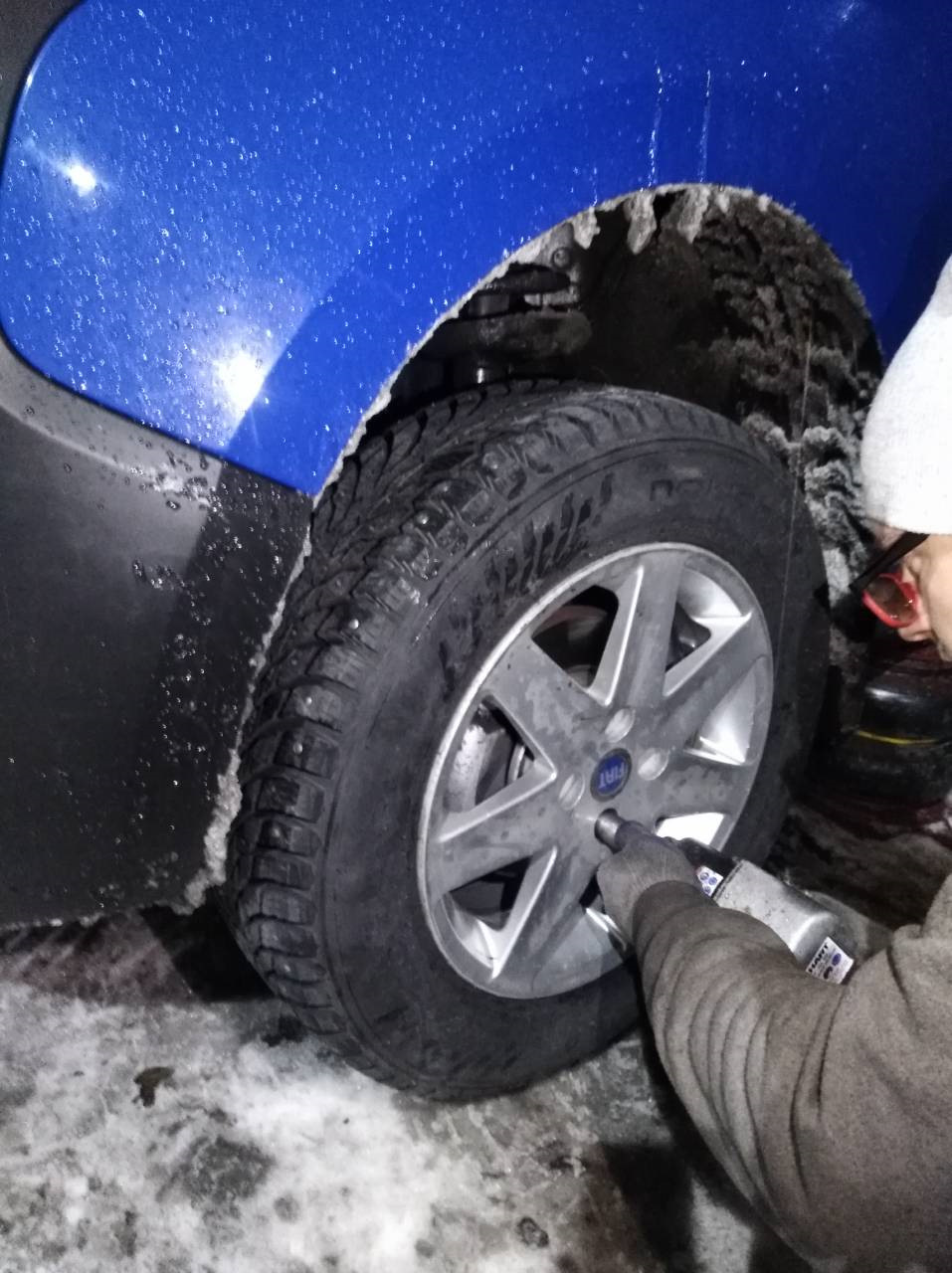 Поставив шип Hakkapeliitta 9 195/65 R15 5