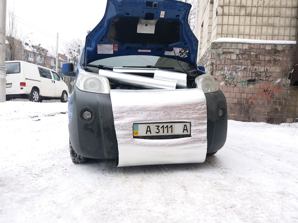 Зимова накладка на радіатор 3