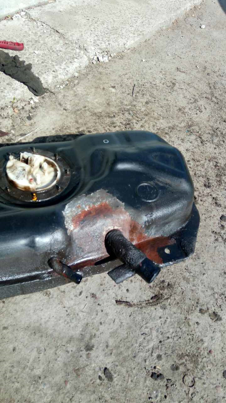 Поломка паливного бака Fiat Fiorino LUNTIK 1