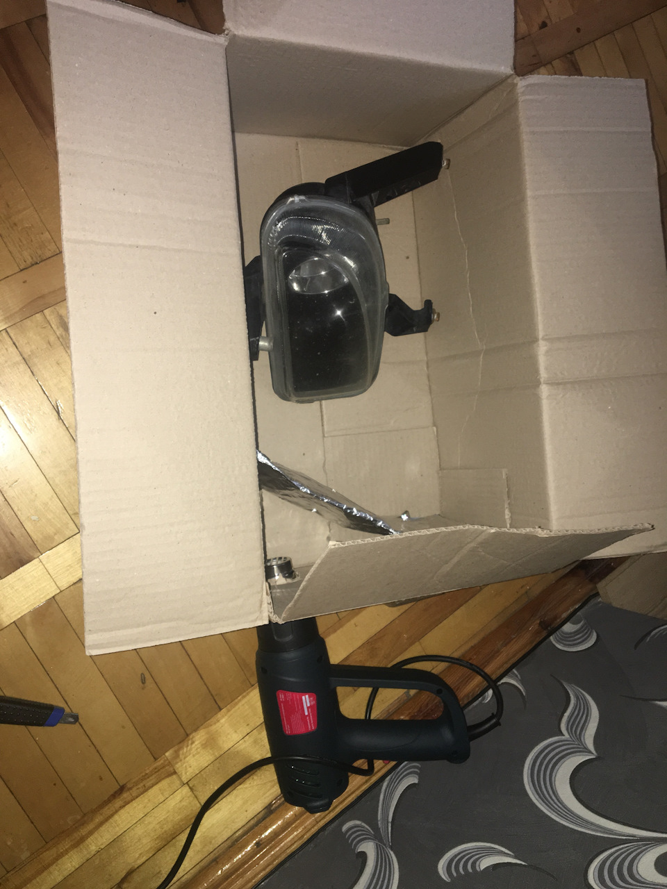 Встановлення бі-лінз infolight mini 1.8 у рідні ПТФ 1