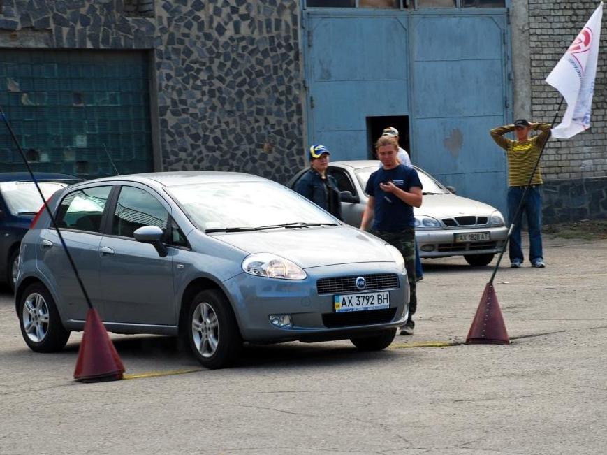 Фото на тренувальному автослаломі 1
