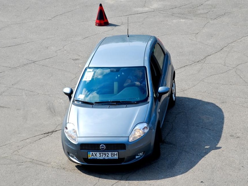 Фото на тренувальному автослаломі 3