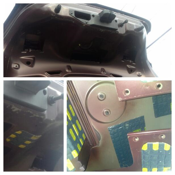 and some rear trunk works… 3