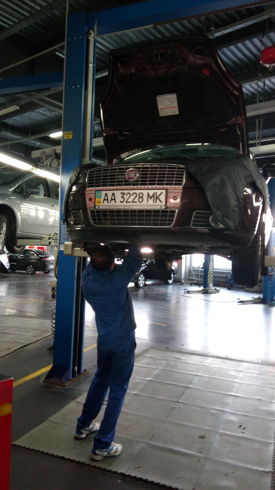 Changed timing belt and tensioner...