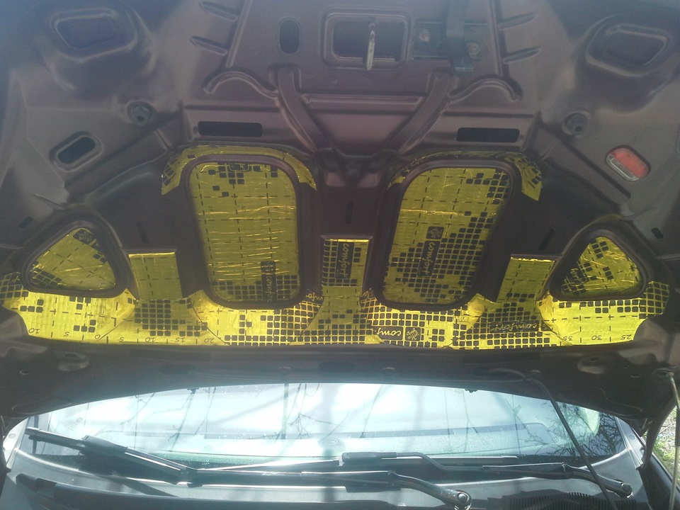 engine hood insulation 1
