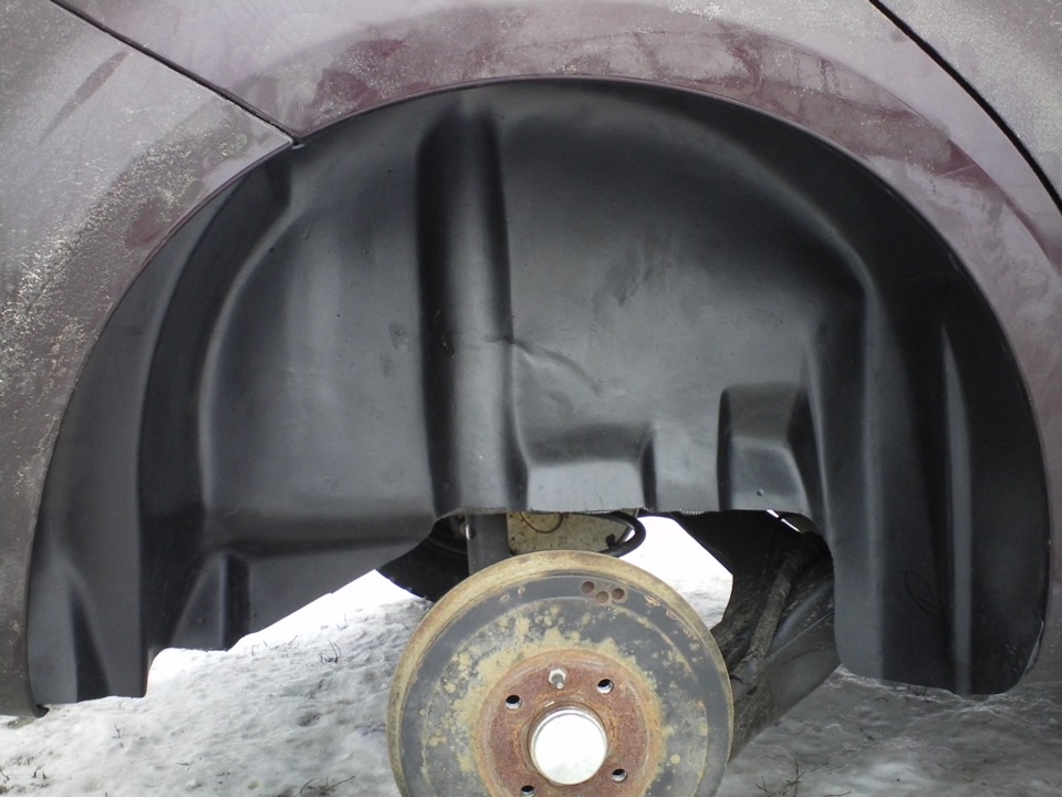 front and rear inner plastic fender insulation works… 4