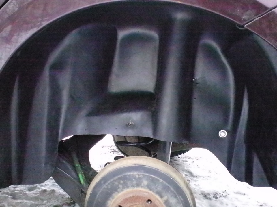 front and rear inner plastic fender insulation works… 5