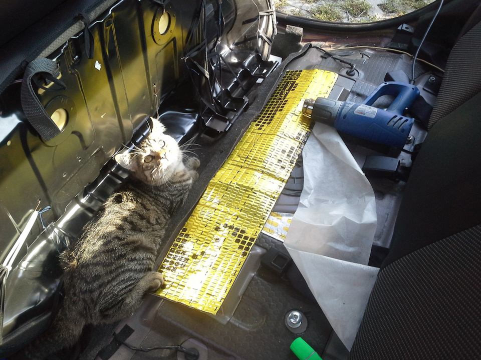 insulation -rear seat part 3