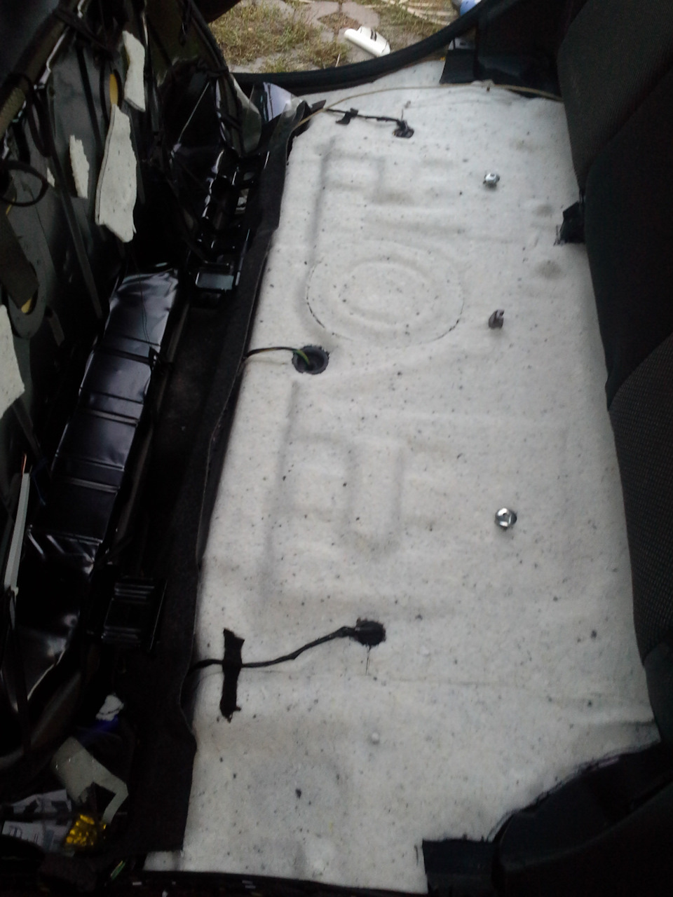 insulation -rear seat part 1
