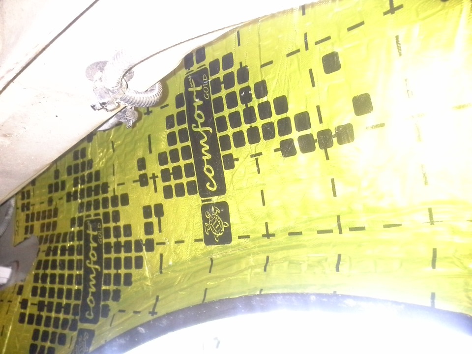 Крило-front fender vibro insulation 3