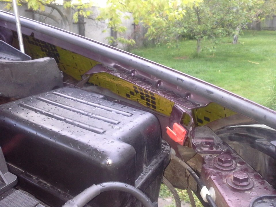 Крило-front fender vibro insulation 1