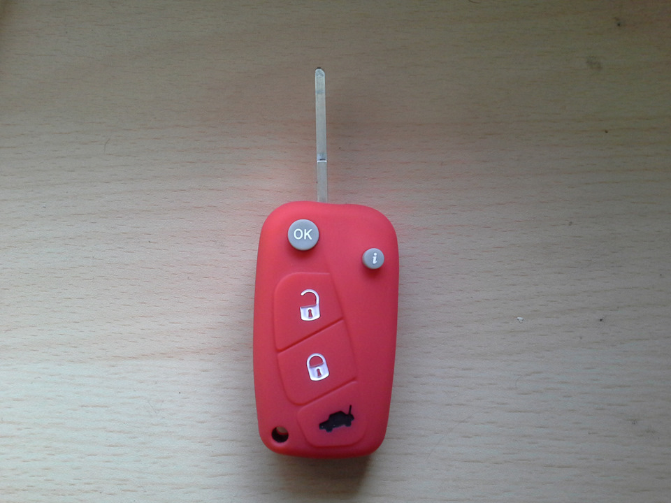 новий silicone key cover 1