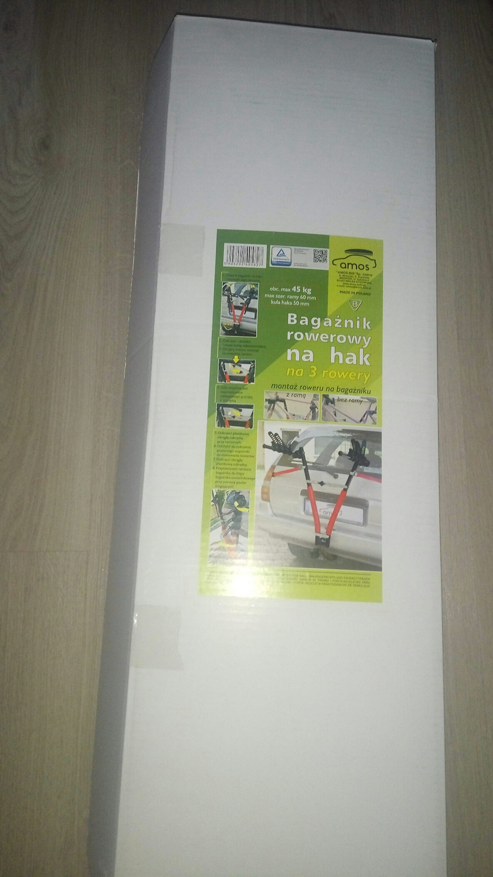 Bagaznik rowerowy na hak (na 3 rowery)😂😂😂🚲🚲🚲 1