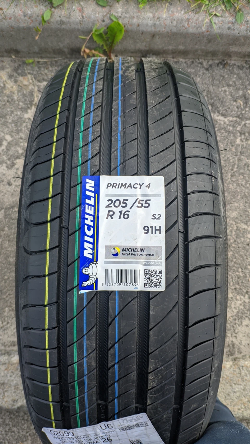 Літні шини Michelin Primacy 4 205/55/r16 91H S2