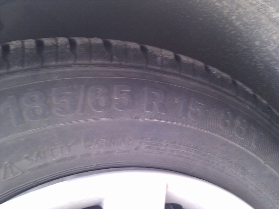 Летняя резина Continental ContiEcoContact 3 185/65R15 88H Германия 5