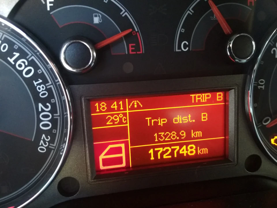 Частина 2 Витрата палива на Fiat linea 1.4 t-jet