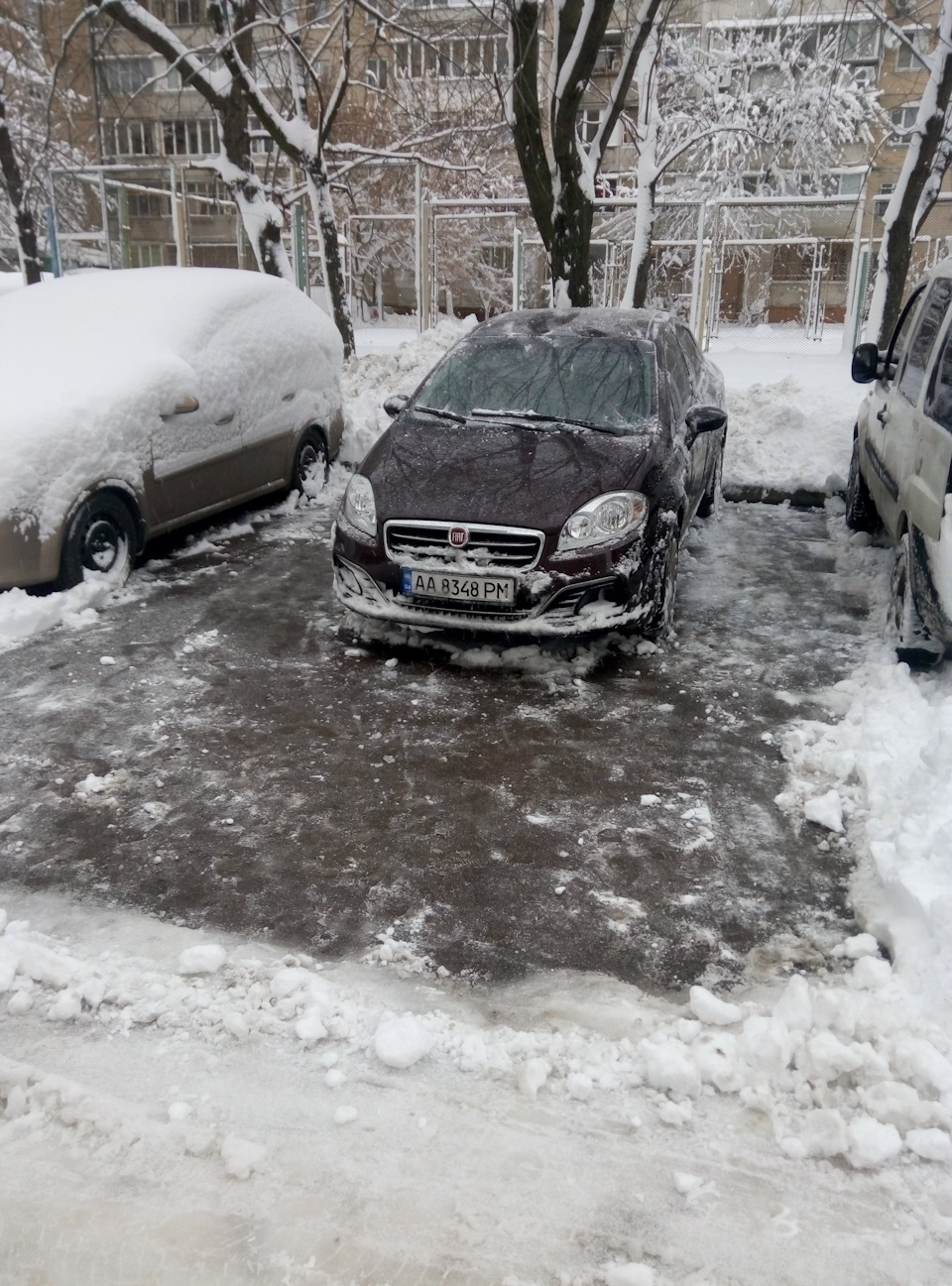 Снігопад у Києві 1