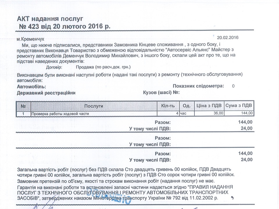 Діагностика ходової та плани на ремонт. 1