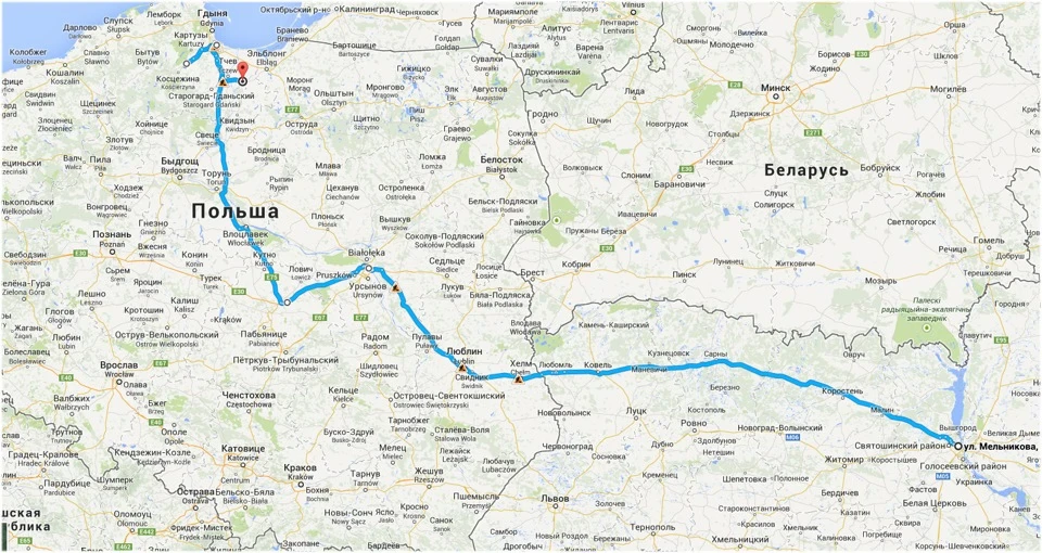 Весняний Poland Trip: етап I Київ - Варшава