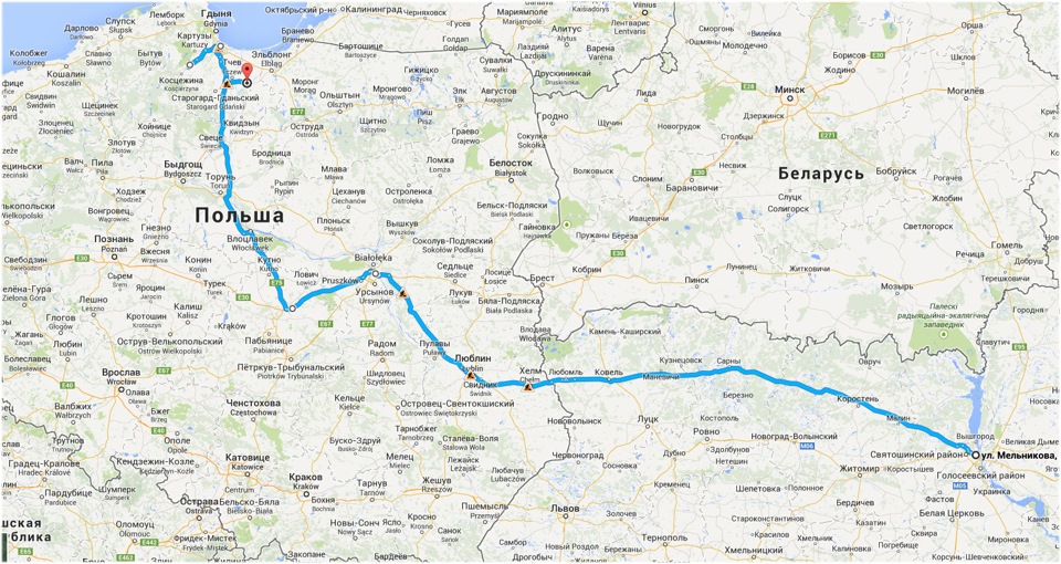 Весняний Poland Trip: етап I Київ - Варшава 1