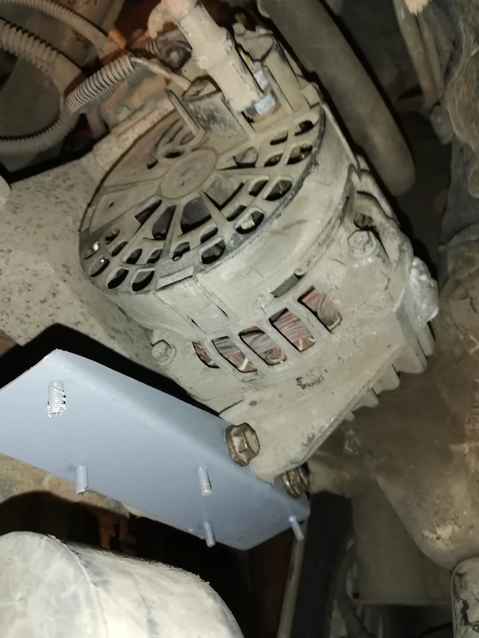 захист генератора fiat panda