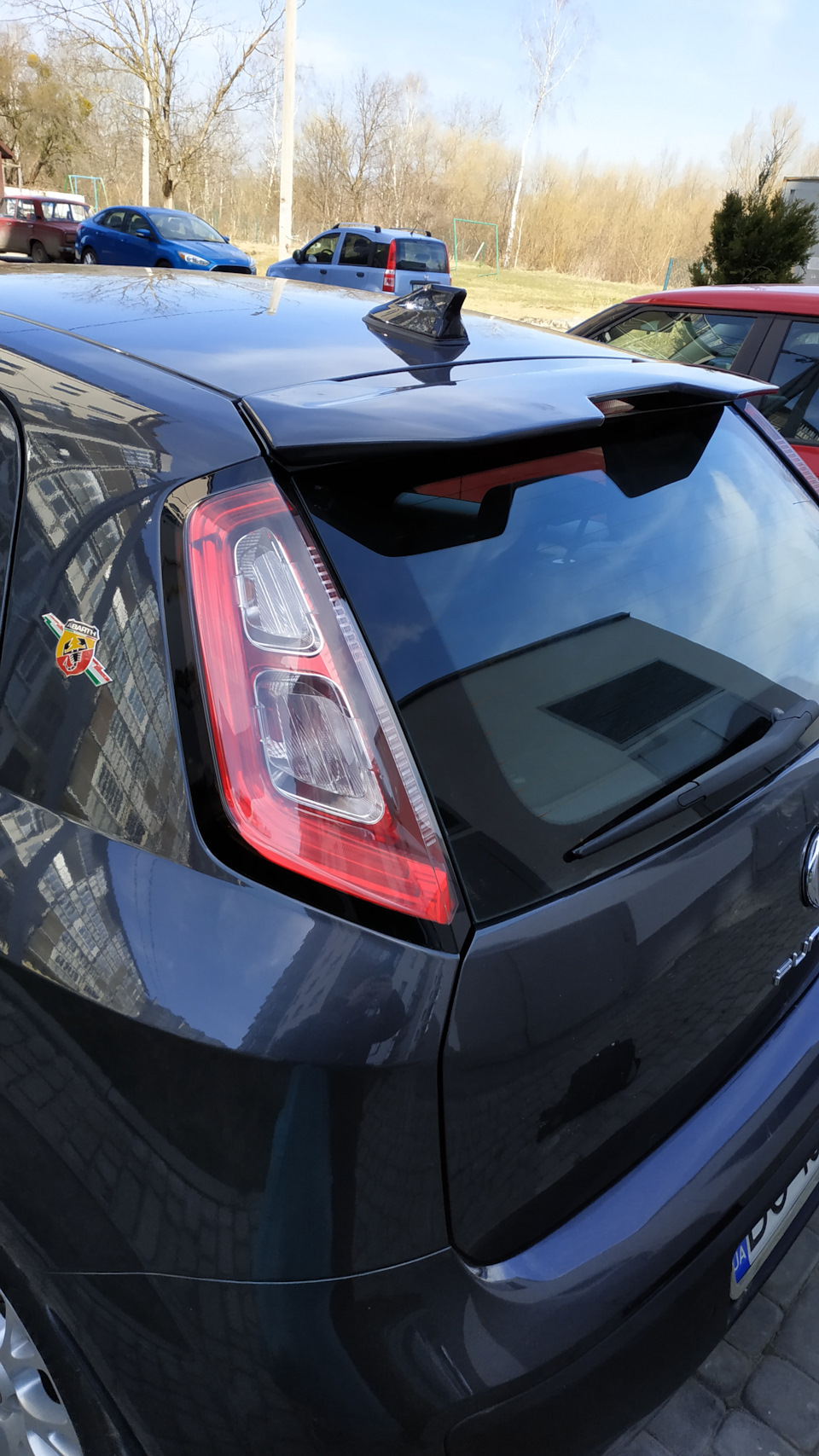 Спойлер від Abarth 3