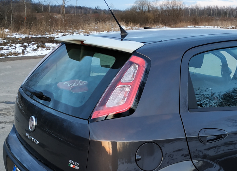 Спойлер від Abarth 1