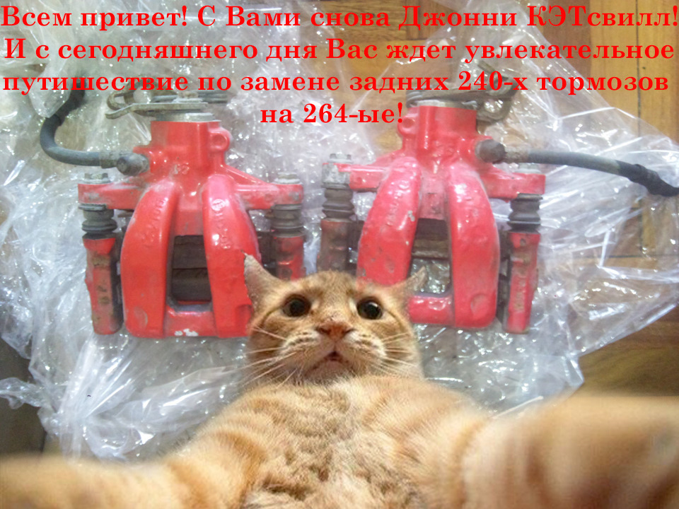 Готуємо грунт для задніх 264 гальм 1