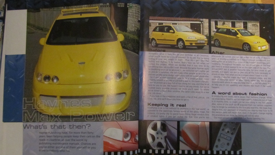 книжка з тюнінгу Fiat Punto Sporting 2
