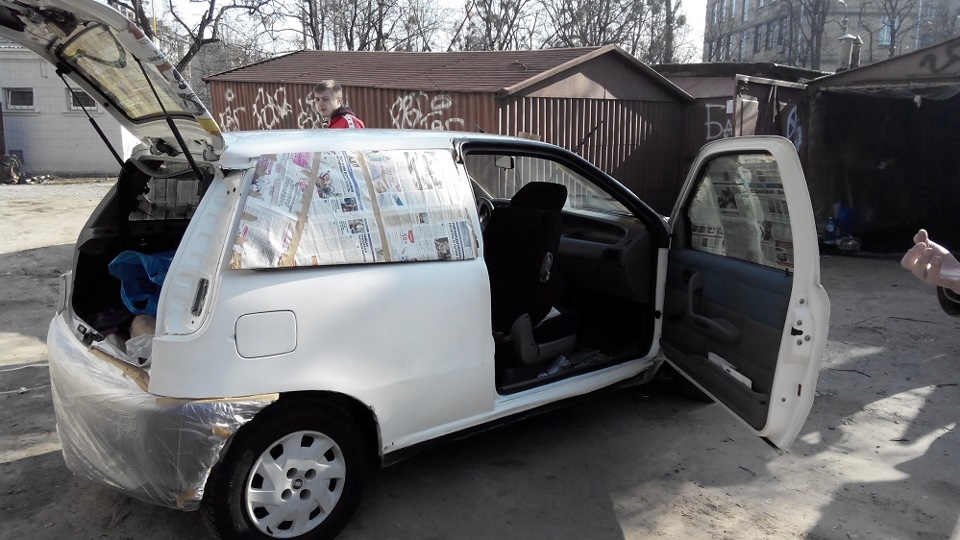 Підготовка до фарбування 4