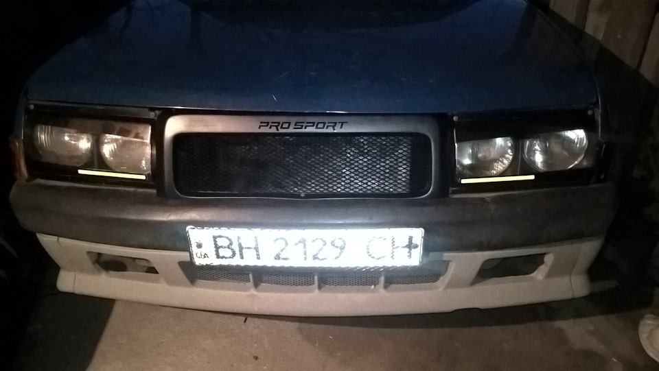Грати радіатора і ДХО 2