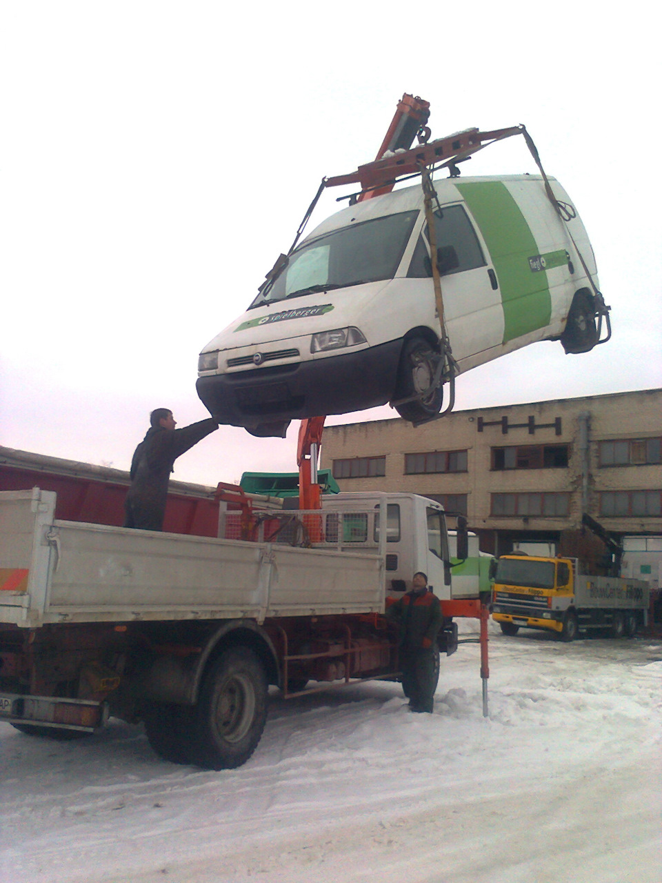 доставка, вигрузка…) Fiat scudo 2