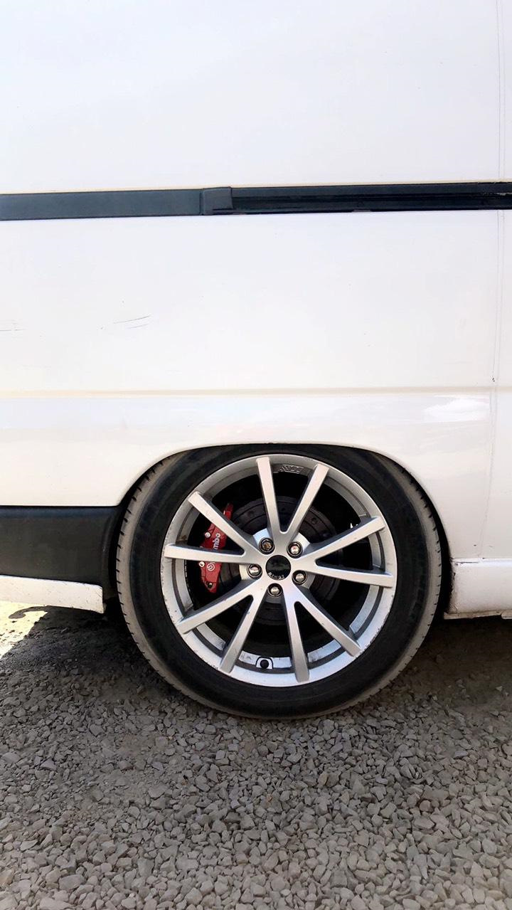 Встановлення накладок Brembo, перед/зад! Fiat Scudo. 5