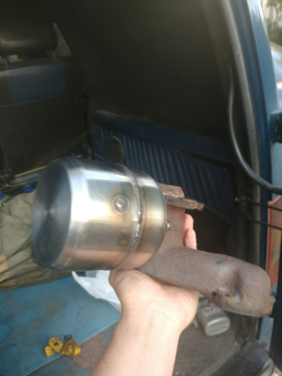 Сажоуловлювач hand made 2