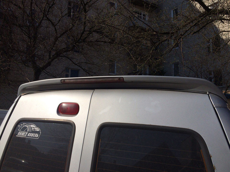 Оригінальний спойлер Fiat Scudo 3