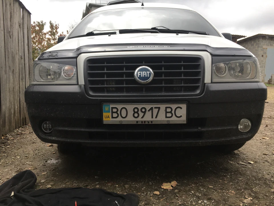 Діодні туманки на Fiat Scudo (Скудік)