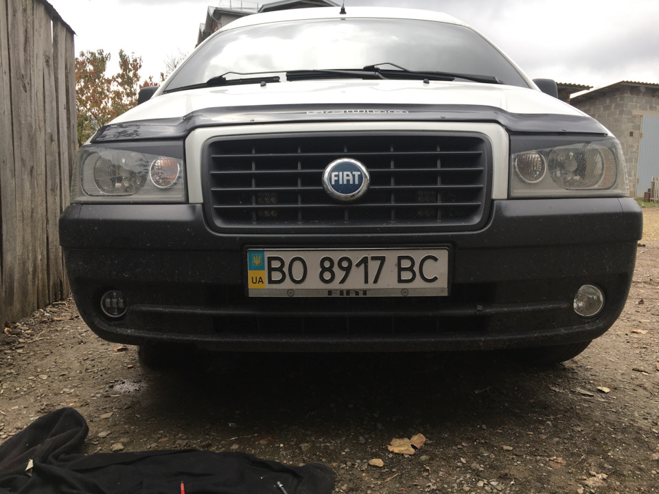 Діодні туманки на Fiat Scudo (Скудік) 1