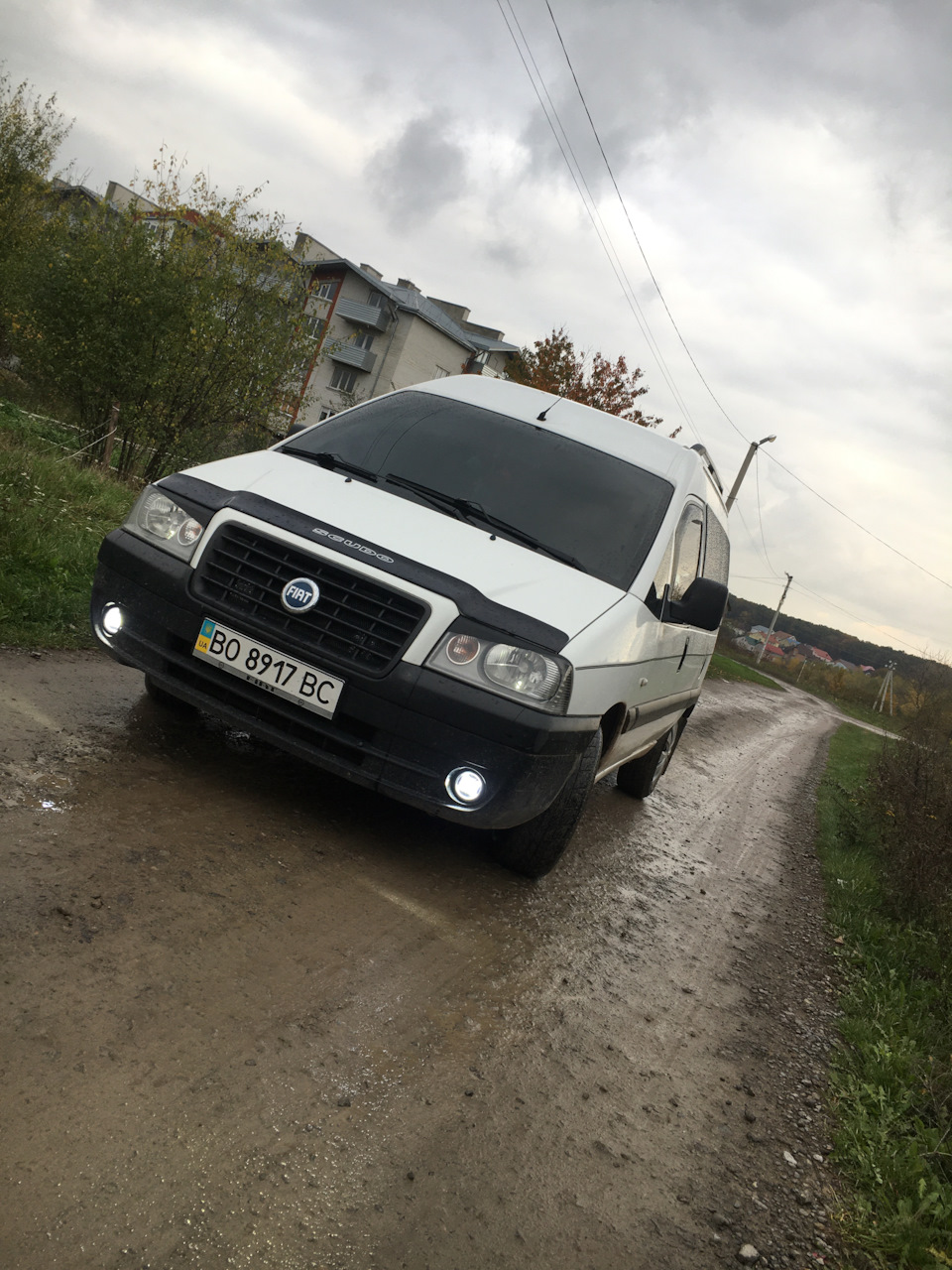 Діодні туманки на Fiat Scudo (Скудік) 3