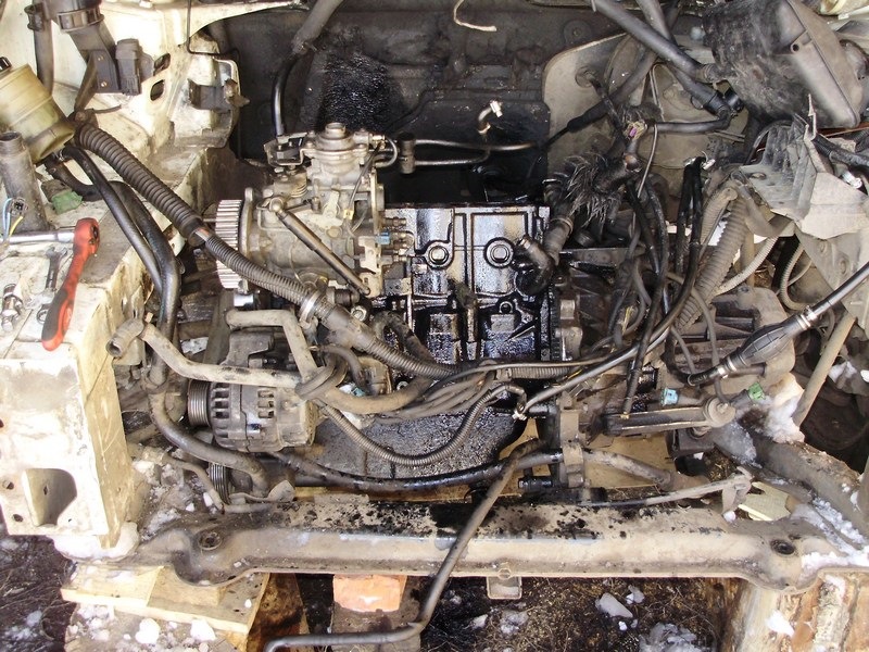 Зняття головки блоку циліндрів Fiat Scudo 1996 220L 1