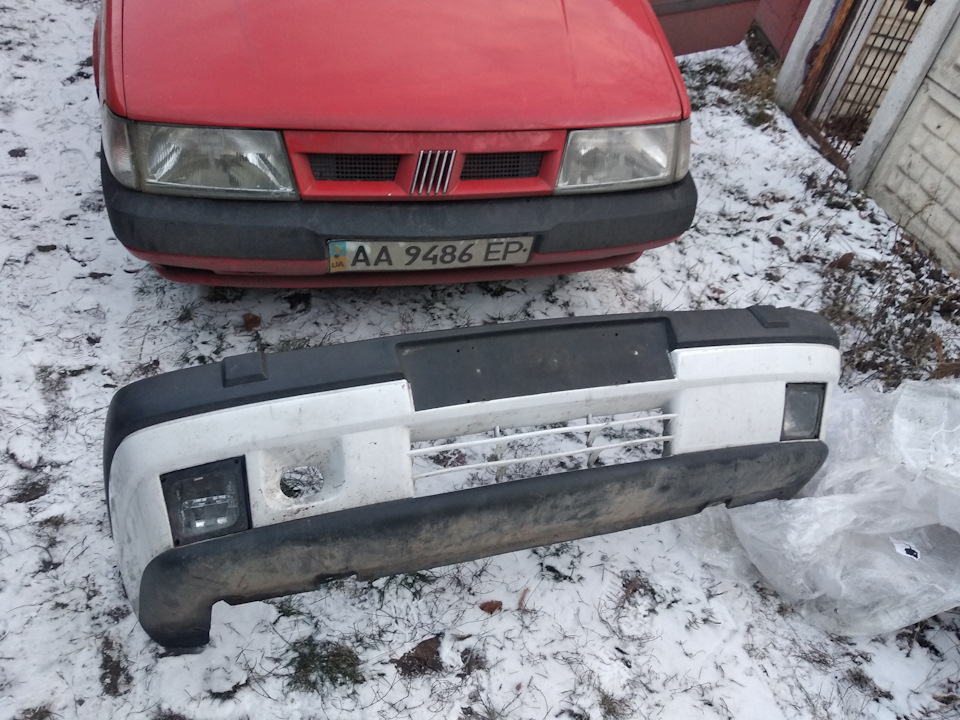Бампер з фароомивачем 1