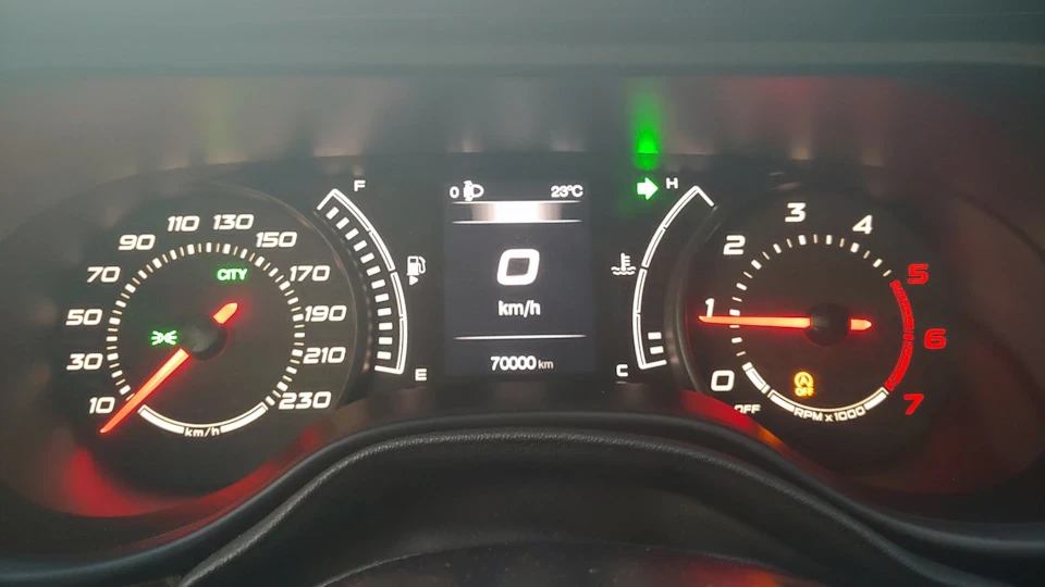 ТО 70000км