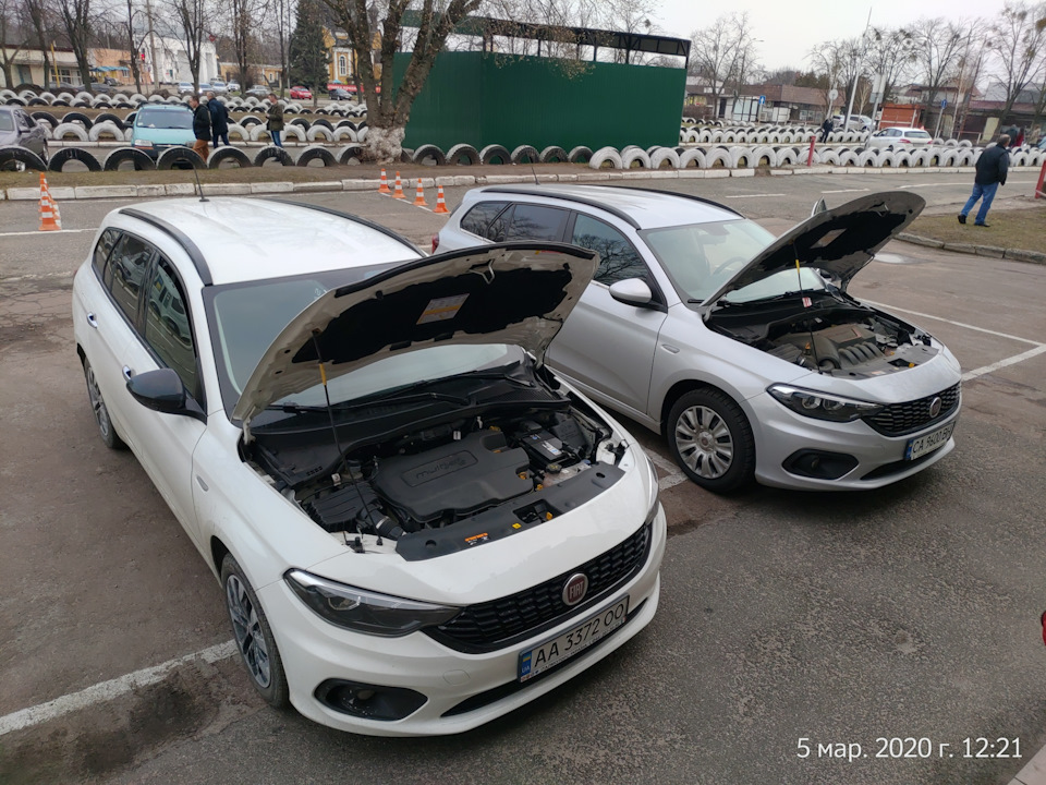 Незапланована зустріч двох Fiat Tipo SW дизель/бензин 3